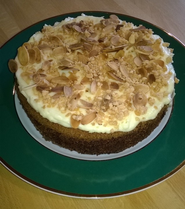 Le carrot cake du 24 avril …