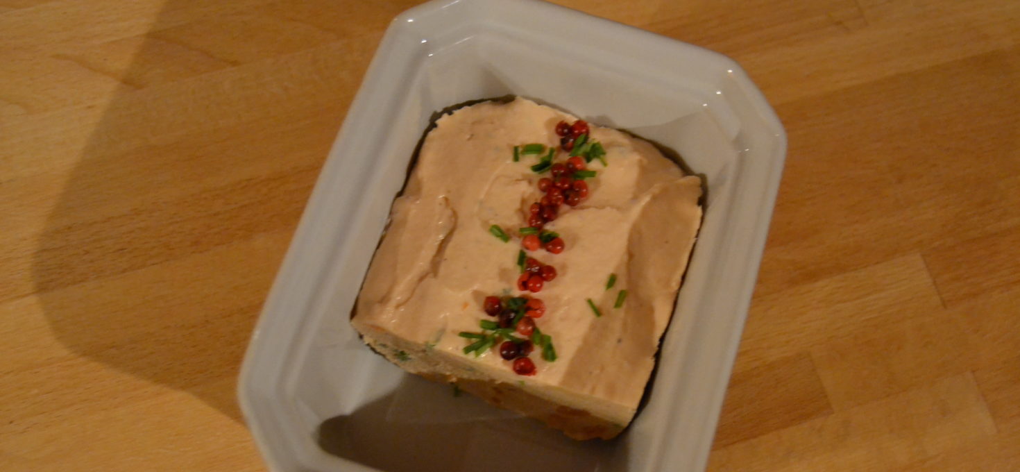 Terrine de truite fumée