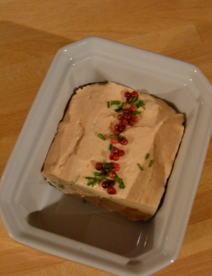 Terrine de truite fumée