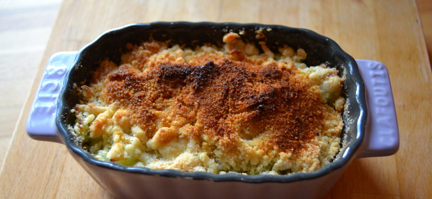 Crumble de courgettes