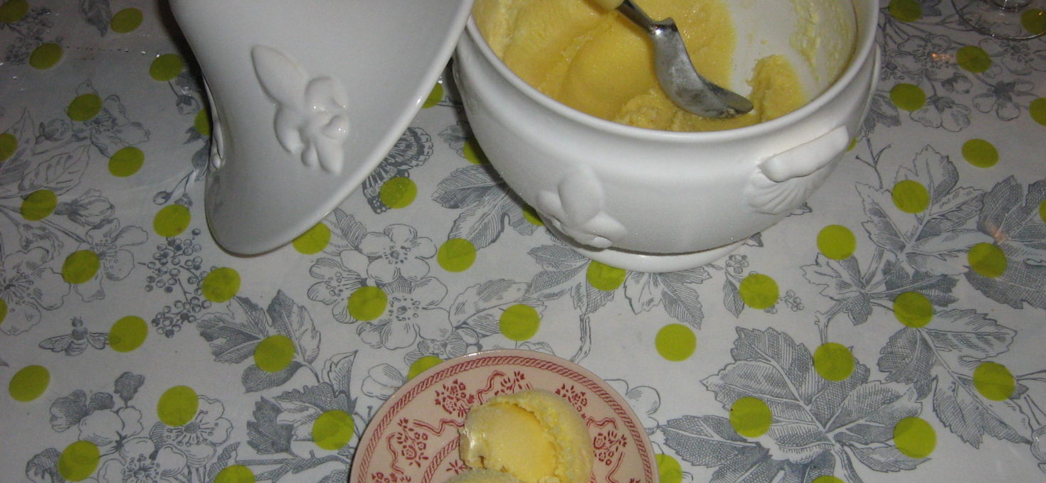 Soufflé glacè à la fée verte