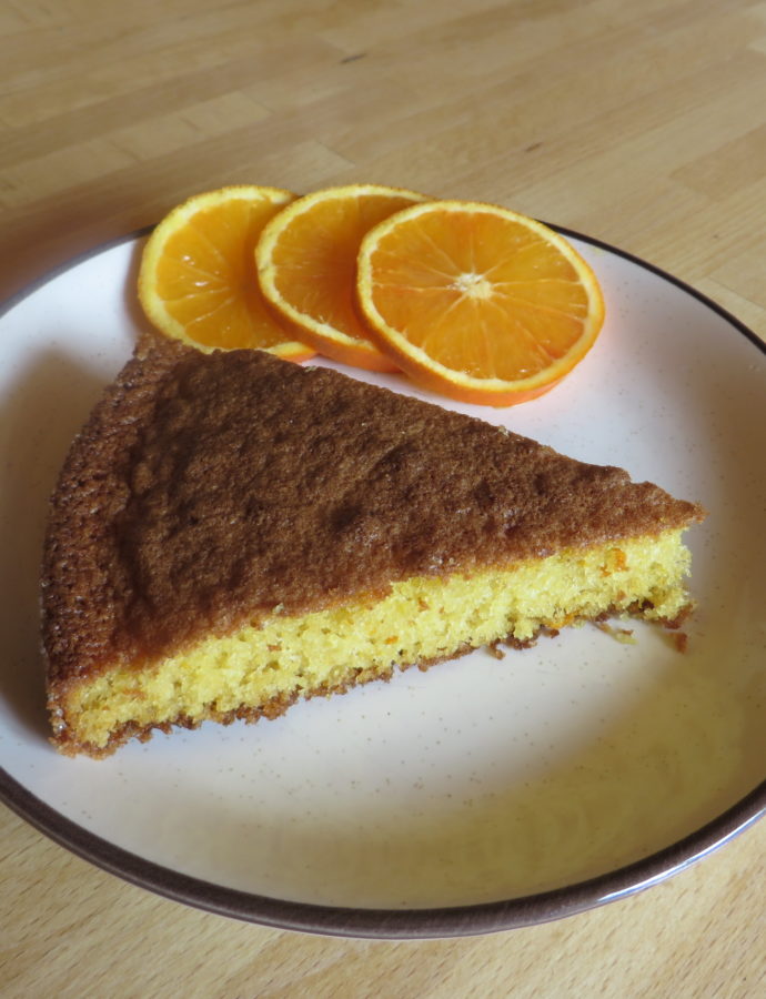 Le gâteau à l’orange de son enfance