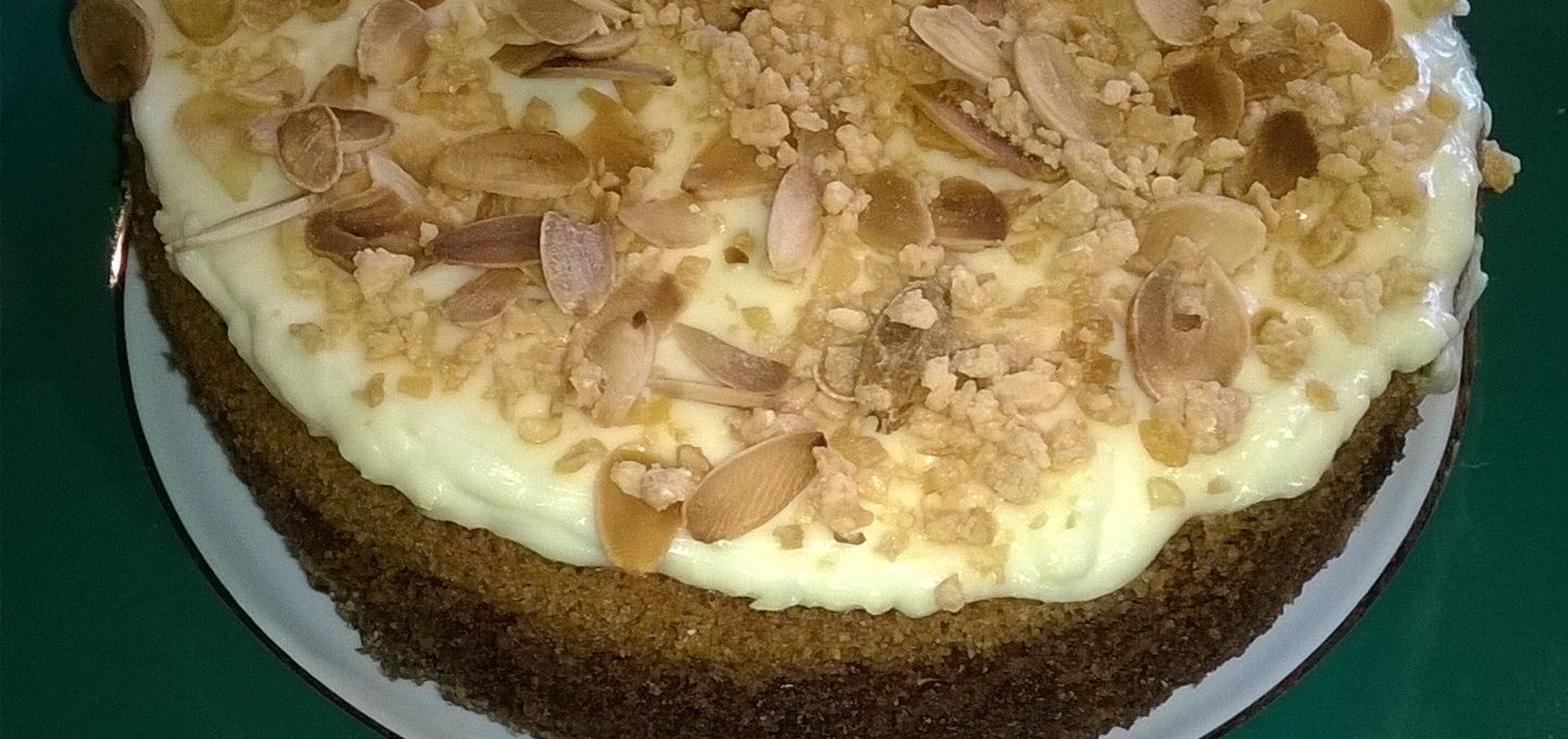 Le carrot cake du 24 avril …