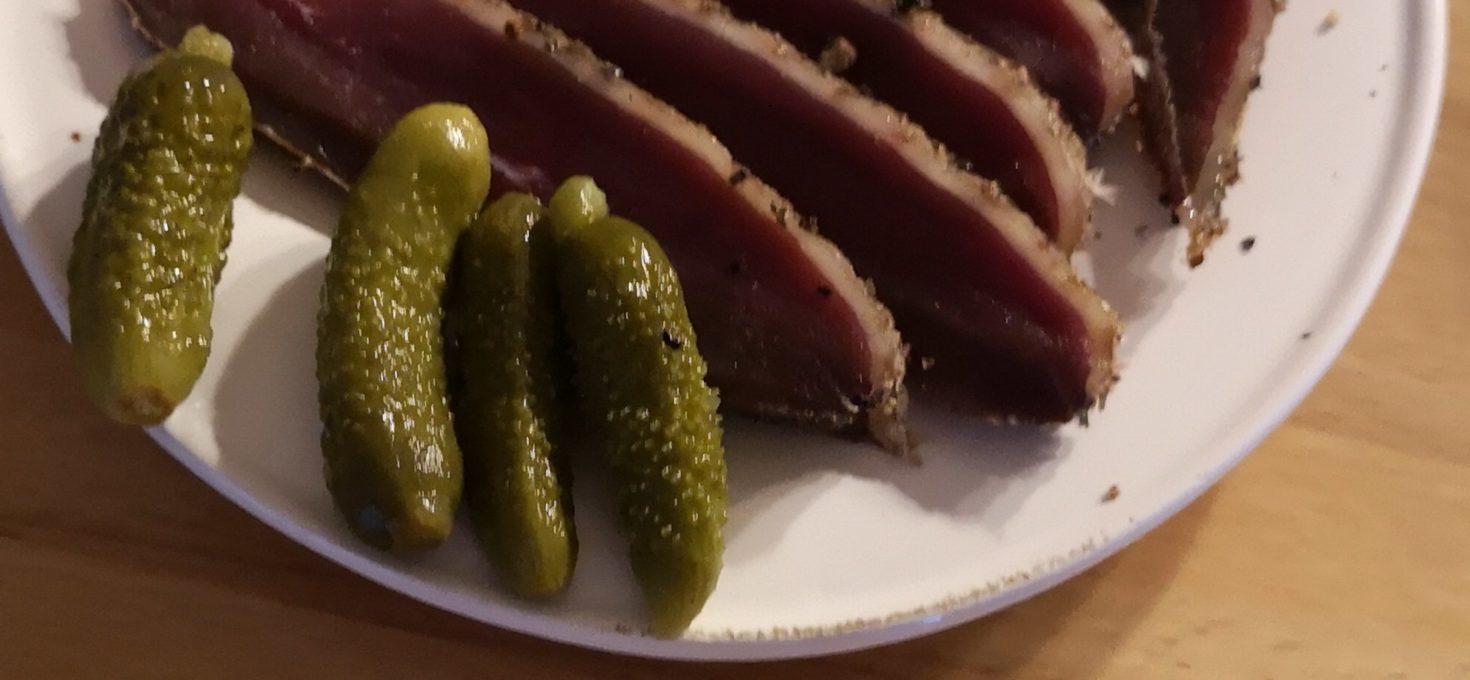 Magret de canard séché
