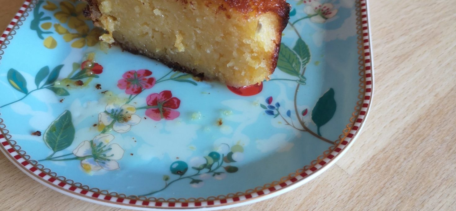 Gâteau humide au citron
