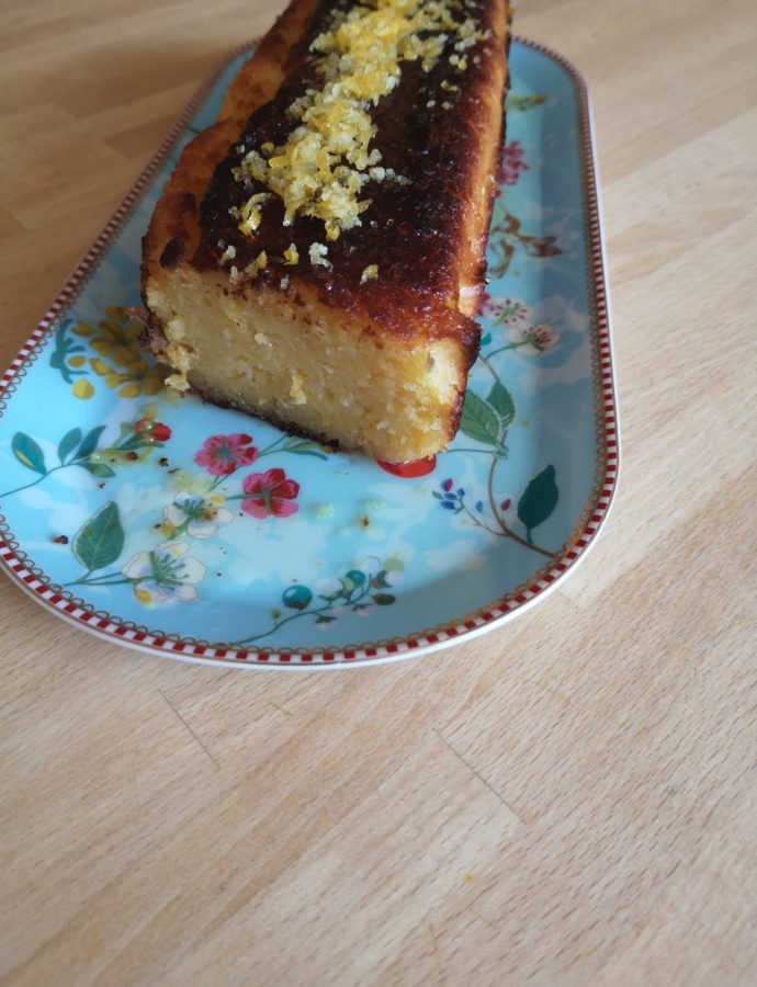 Gâteau humide au citron